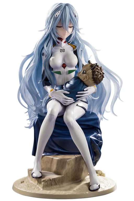 Evangelion - Scale Figure - Rei Ayanami (Affectionate Gaze)