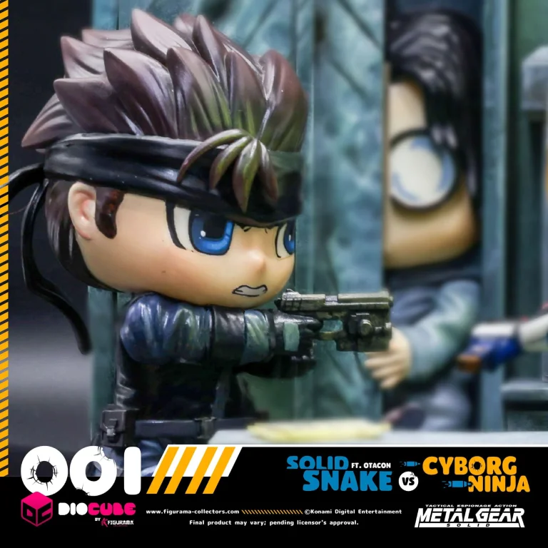 Metal Gear Solid - DioCube - Solid Snake vs. Cyborg Ninja ft. Otacon