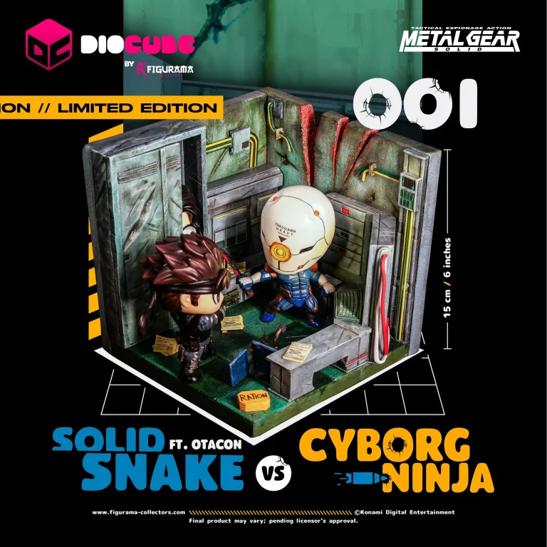Metal Gear Solid - DioCube - Solid Snake vs. Cyborg Ninja ft. Otacon