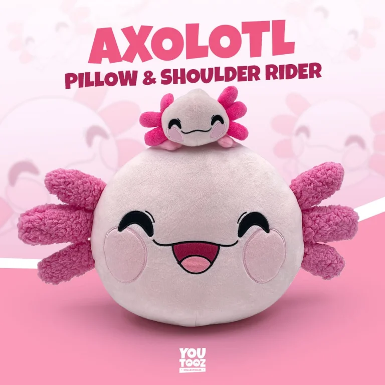 Youtooz - Pl&uuml;sch - Axolotl (Shoulder Rider)