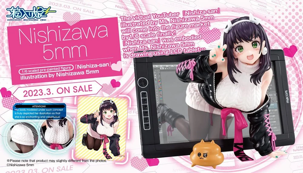 Nishizawa 5mm - Scale Figure - Nishiza-san