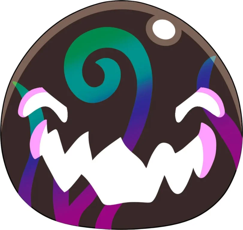 Slime Rancher - Pl&uuml;sch - The Tarr Slime (Stickie)
