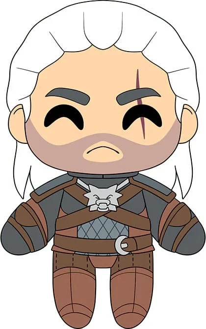 The Witcher - Pl&uuml;sch - Geralt von Riva