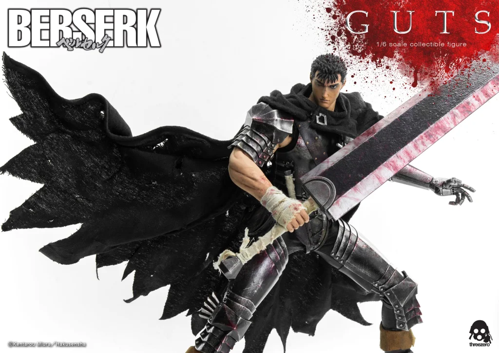 Berserk - Scale Action Figure - Guts (Black Swordsman)