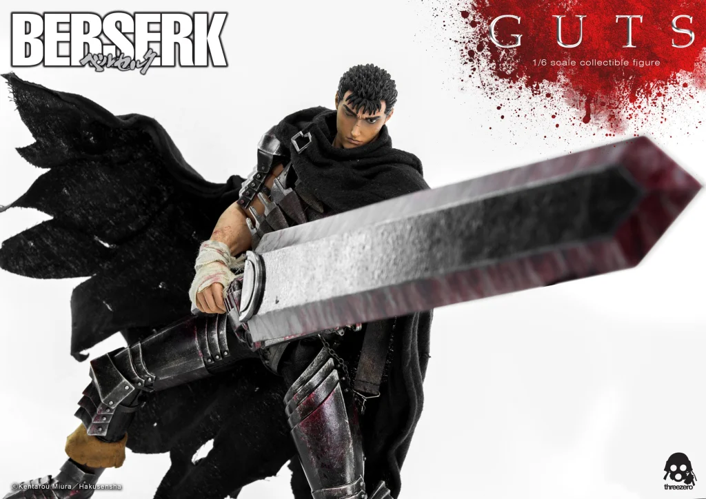 Berserk - Scale Action Figure - Guts (Black Swordsman)