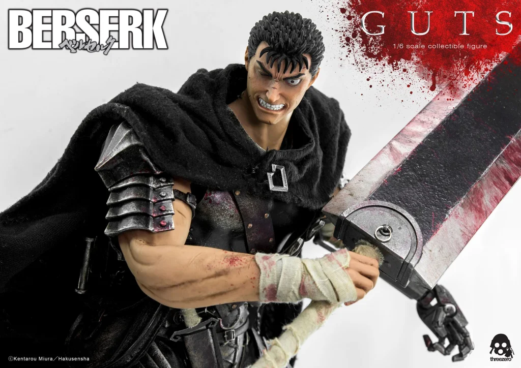 Berserk - Scale Action Figure - Guts (Black Swordsman)
