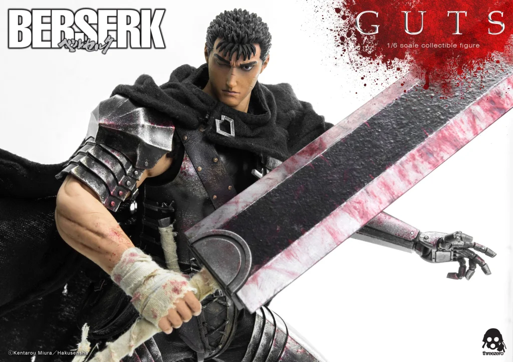 Berserk - Scale Action Figure - Guts (Black Swordsman)