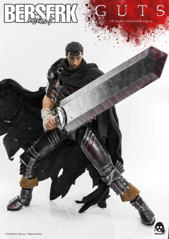 Berserk - Scale Action Figure - Guts (Black Swordsman)
