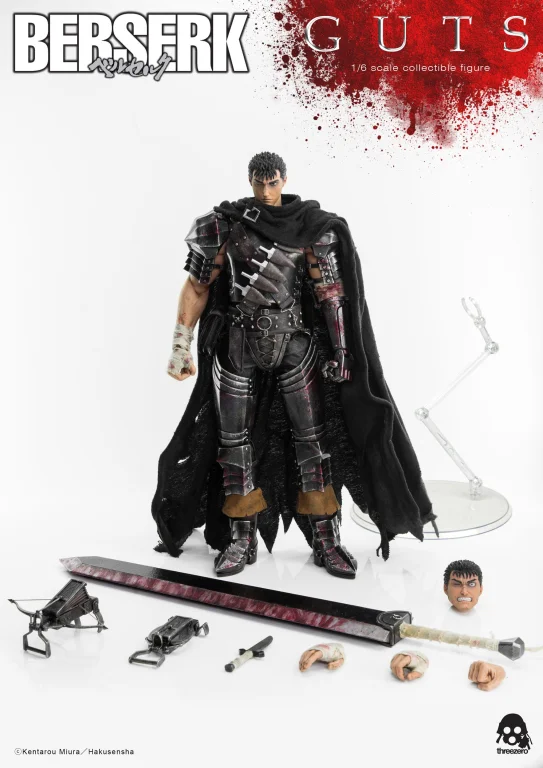 Berserk - Scale Action Figure - Guts (Black Swordsman)