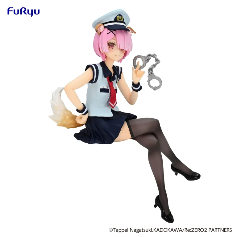Re:ZERO - Noodle Stopper Figure - Ram (Inumimi Police)