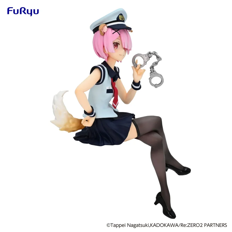 Re:ZERO - Noodle Stopper Figure - Ram (Inumimi Police)