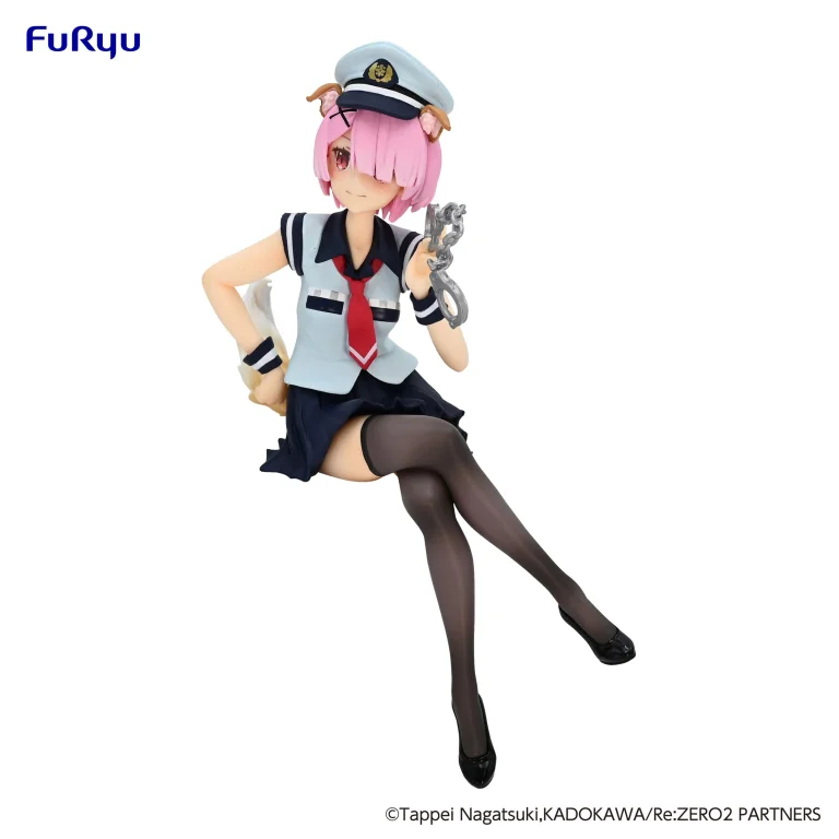 Re:ZERO - Noodle Stopper Figure - Ram (Inumimi Police)