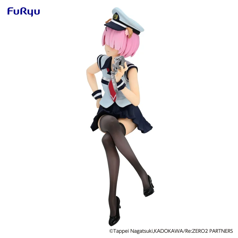 Re:ZERO - Noodle Stopper Figure - Ram (Inumimi Police)
