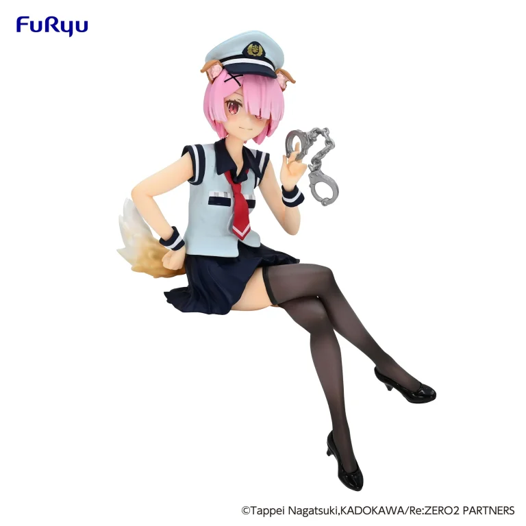 Re:ZERO - Noodle Stopper Figure - Ram (Inumimi Police)