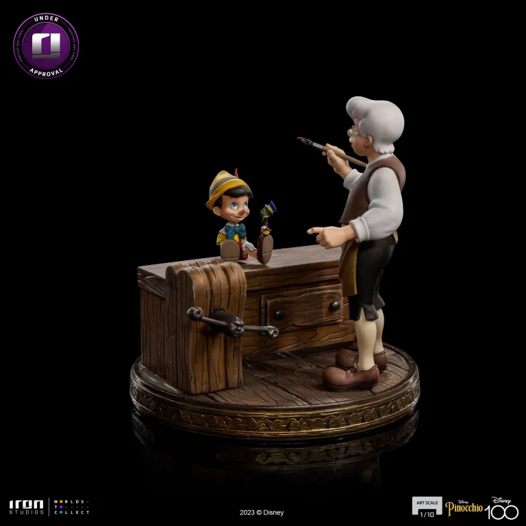 Pinocchio - Art Scale - Geppetto & Pinocchio