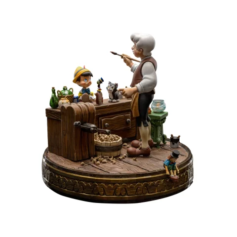 Produktbild zu Pinocchio - Art Scale - Geppetto & Pinocchio (Deluxe)
