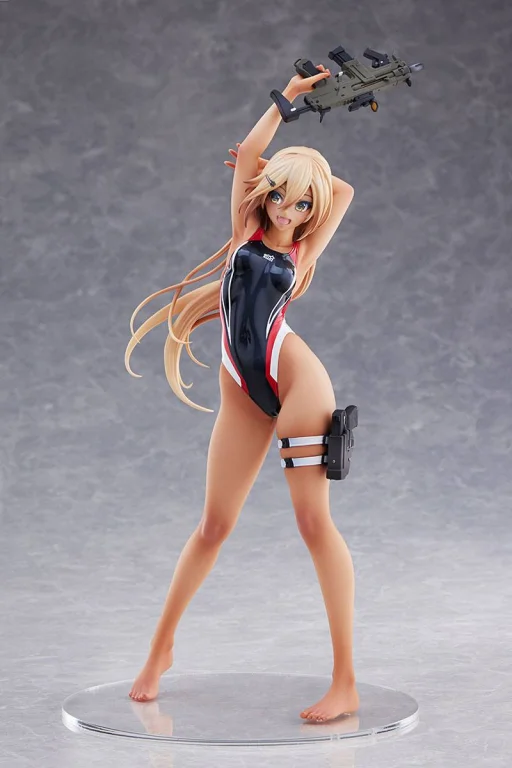 ARMS NOTE - Scale Figure - Kouhai-chan of the Swimming Club (Red Line Swimsuit Ver.)