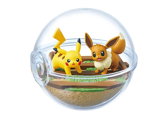 Produktbild zu Pokémon - Terrarium Collection 13 - Pikachu & Evoli