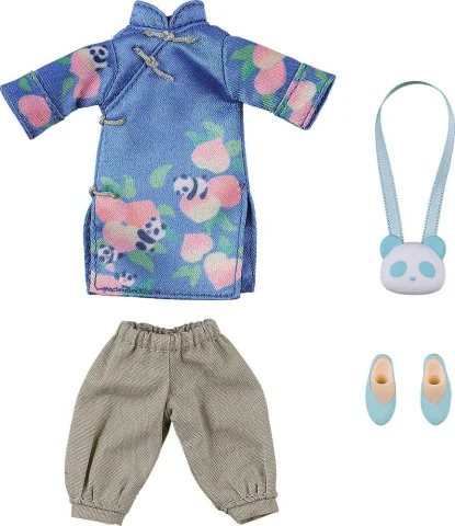 Produktbild zu Nendoroid Doll - Zubeh&ouml;r - Outfit Set: Long Length Chinese Outfit (Panda)