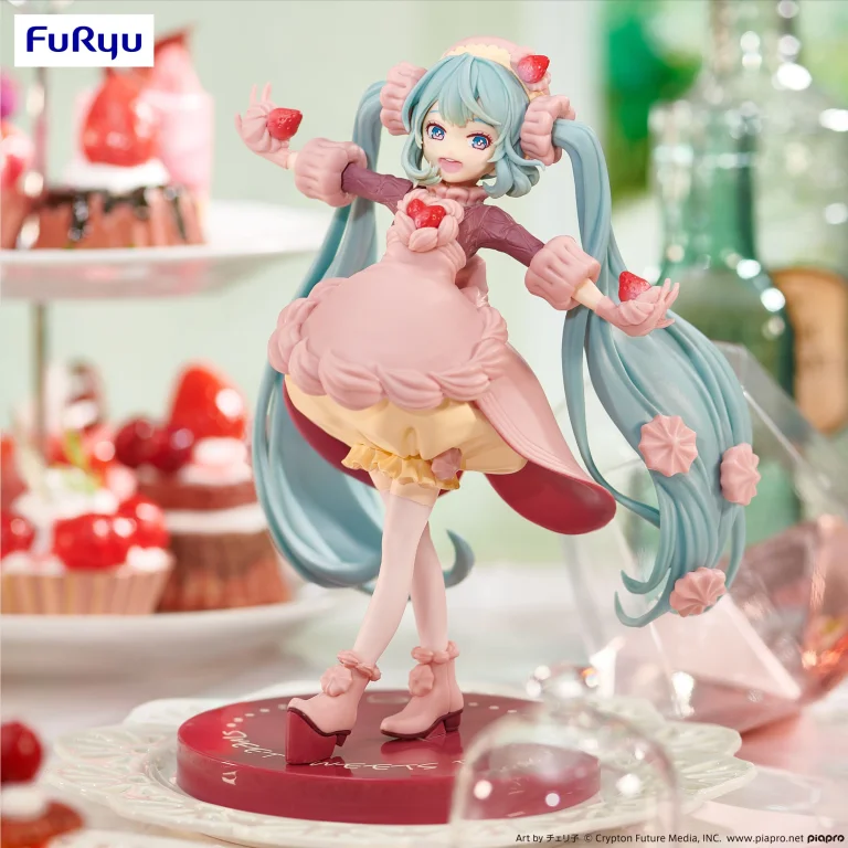 Character Vocal Series - SweetSweets Series Figure - Miku Hatsune (Strawberry Chocolate Short)
