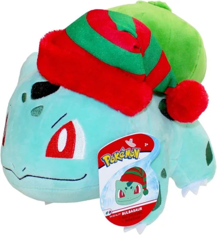 Produktbild zu Pokémon - Plüsch - Bisasam (Christmas Hat)