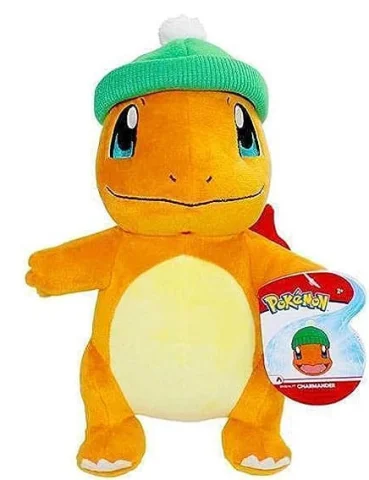 Produktbild zu Pokémon - Plüsch - Glumanda (Christmas Hat)