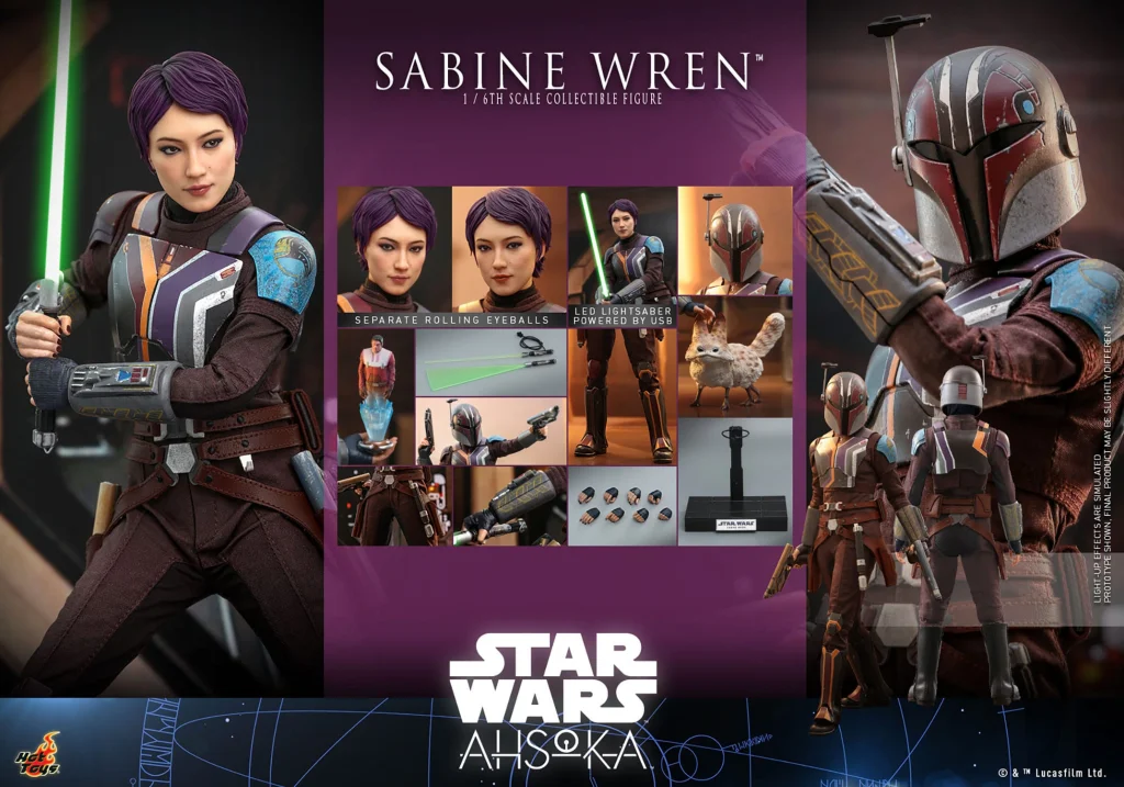 Star Wars: Ahsoka - Scale Action Figure - Sabine Wren