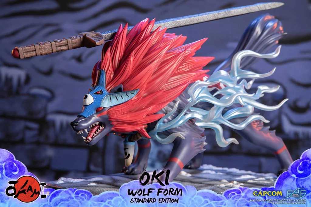 Okami - Non-Scale Figure - Oki (Wolf Form)