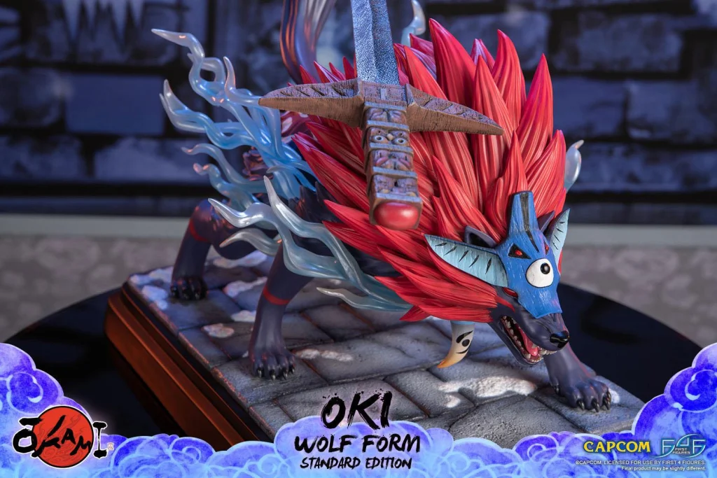 Okami - Non-Scale Figure - Oki (Wolf Form)