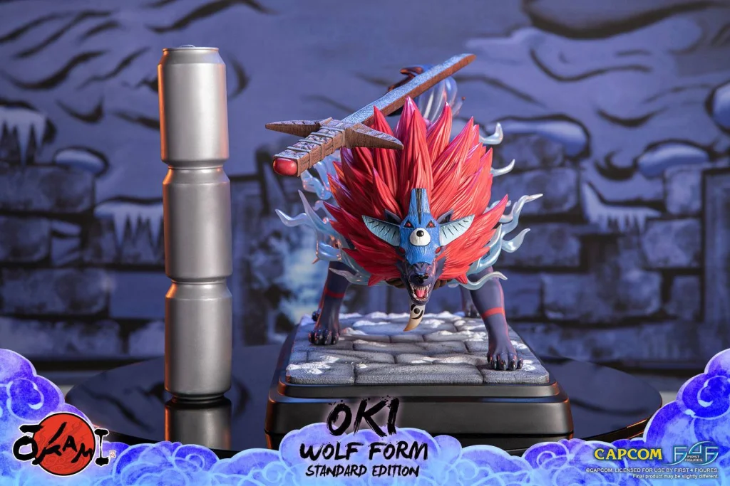Okami - First 4 Figures - Oki (Wolf Form)