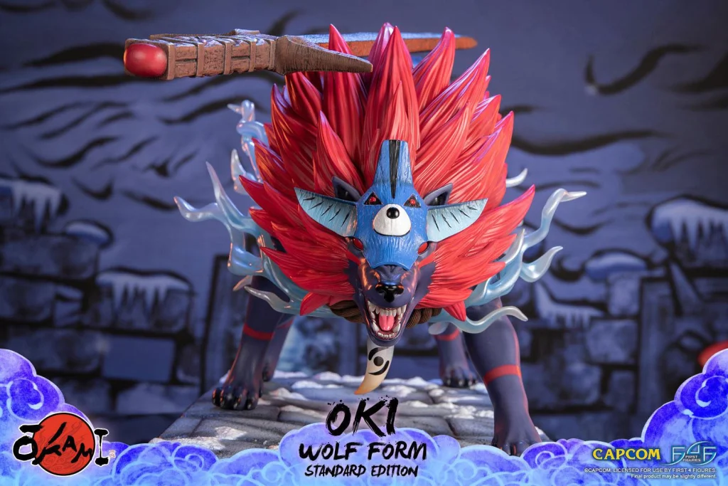 Okami - Non-Scale Figure - Oki (Wolf Form)