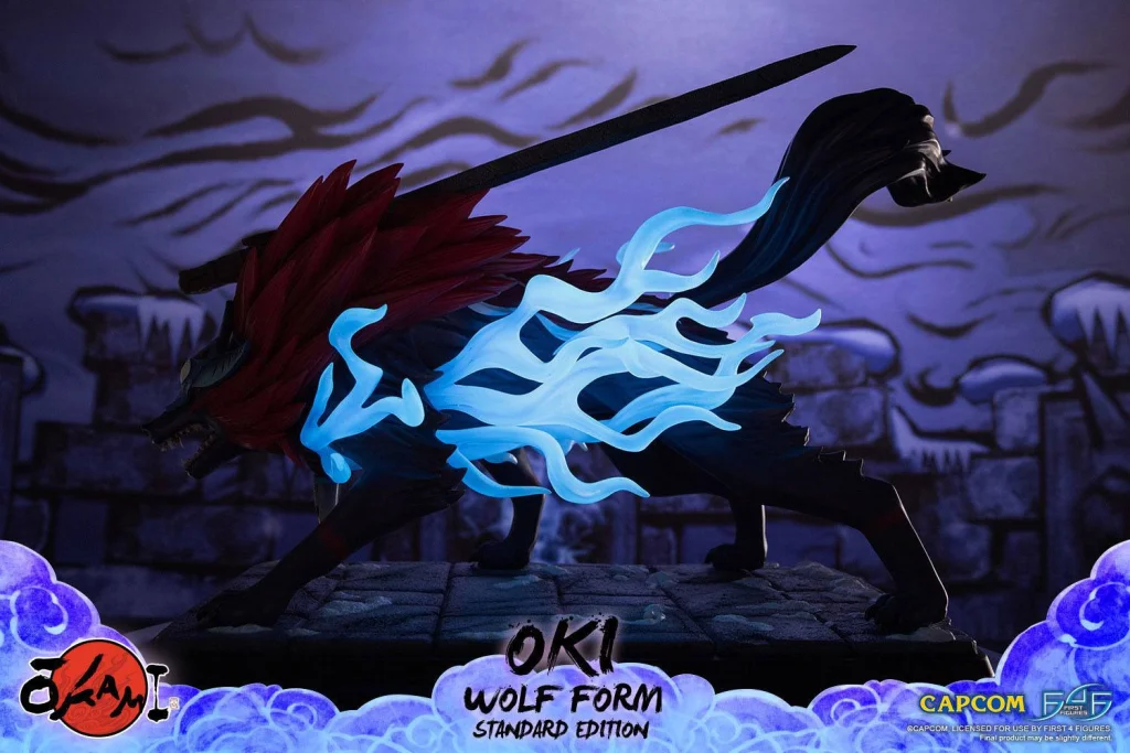Okami - Non-Scale Figure - Oki (Wolf Form)