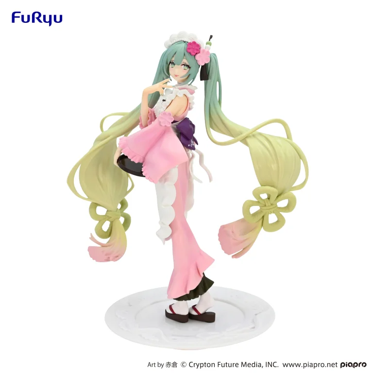 Character Vocal Series - Exceed Creative Figure - Miku Hatsune (Matcha Green Tea Parfait Cherry Blossom Ver.)