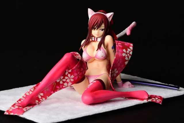 Produktbild zu Fairy Tail - Scale Figure - Erza Scarlet (Cherry Blossom CAT Gravure_Style)