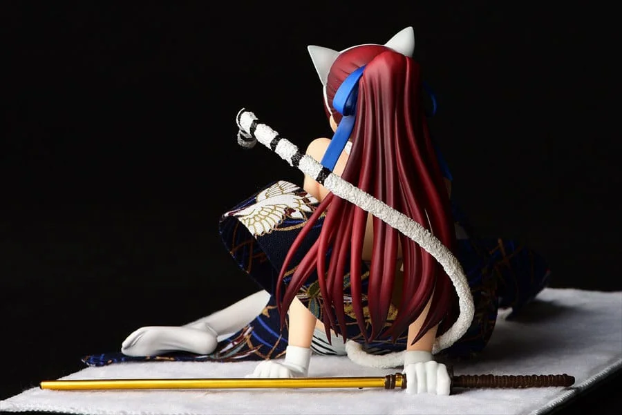 Fairy Tail - Scale Figure - Erza Scarlet (White Tiger CAT Gravure_Style)