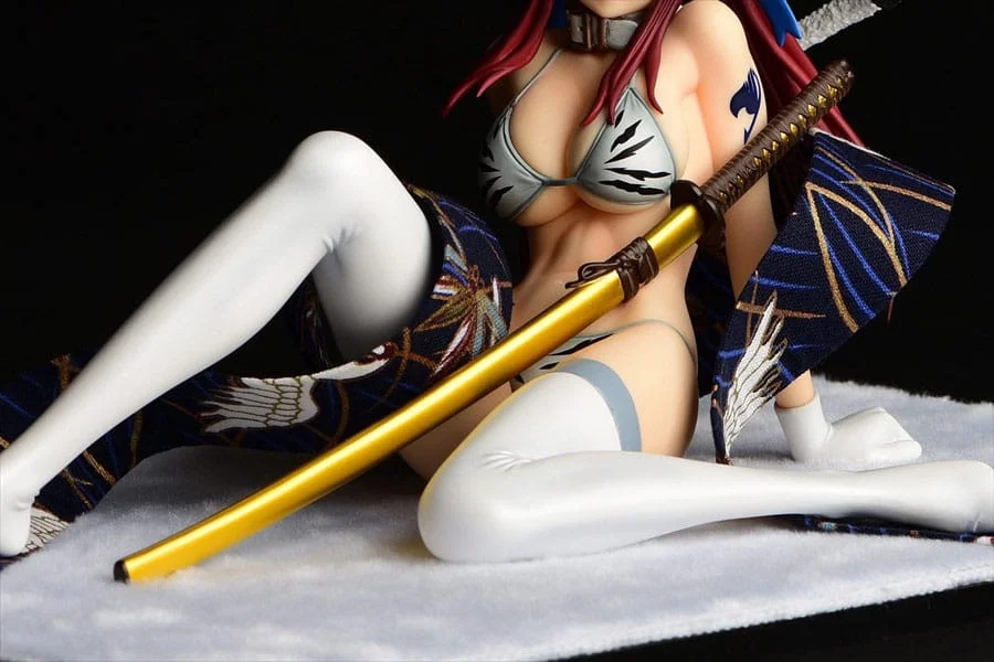 Fairy Tail - Scale Figure - Erza Scarlet (White Tiger CAT Gravure_Style)