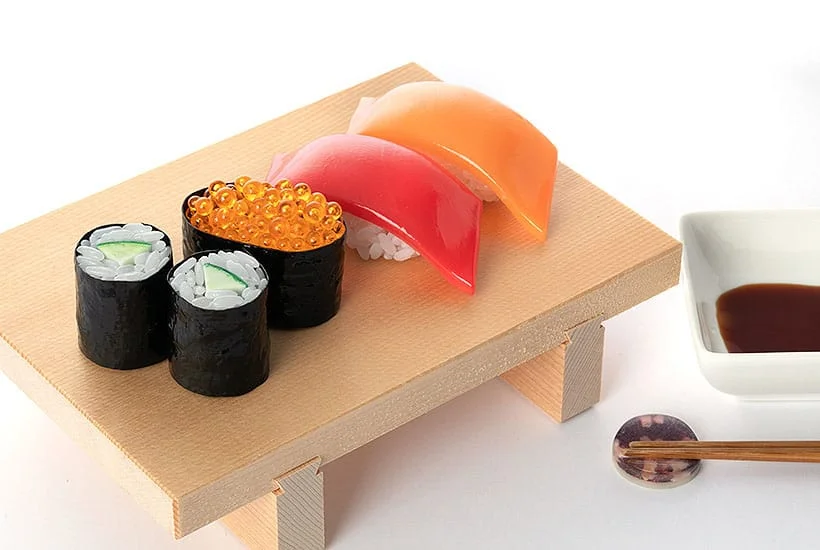 Sushi Plastic Model - Plastic Model Kit - Salmon