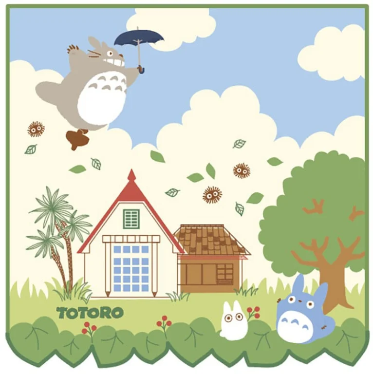 Mein Nachbar Totoro - Mini-Handtuch - Totoro in the Sky