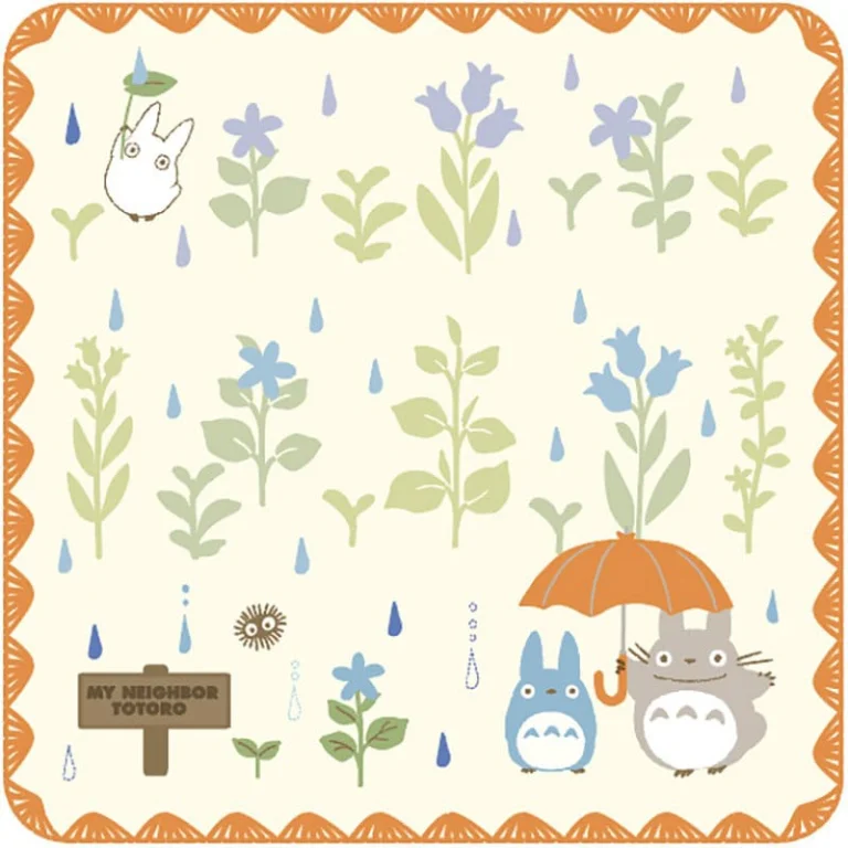 Mein Nachbar Totoro - Mini-Handtuch - Under the Rain