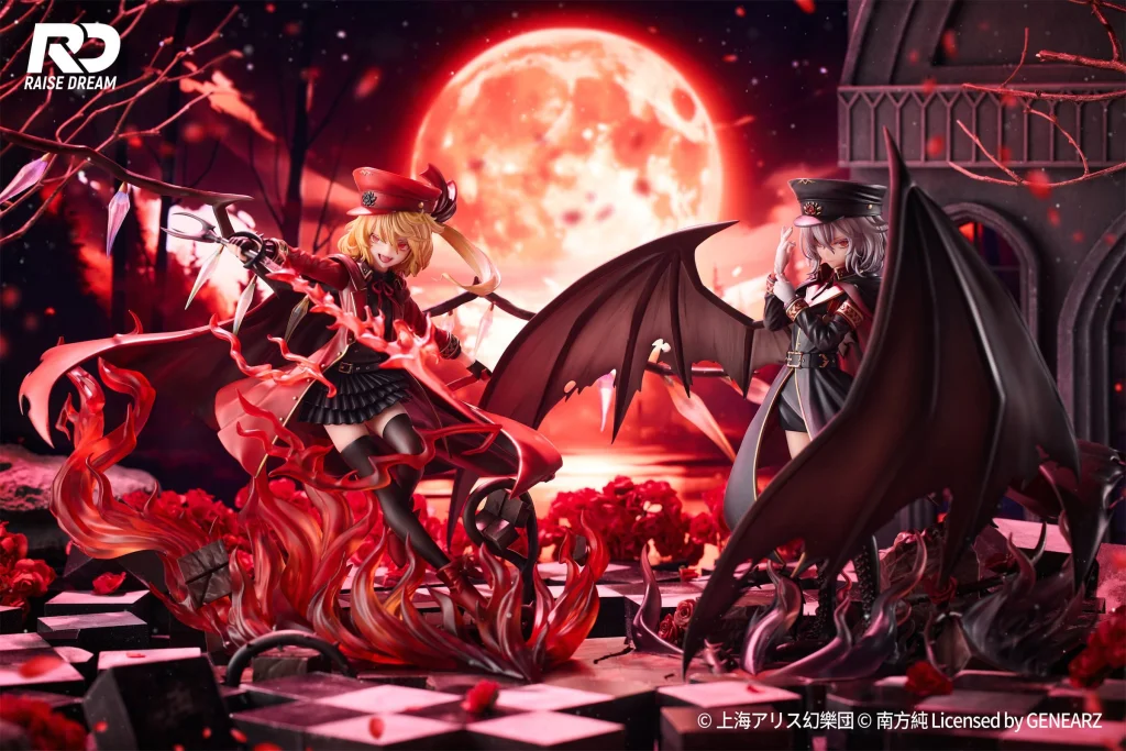 Touhou Project - Scale Figure - Flandre Scarlet (Military Uniform Ver.)