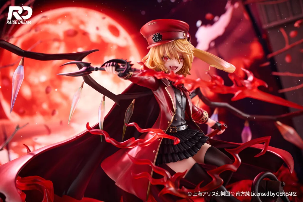 Touhou Project - Scale Figure - Flandre Scarlet (Military Uniform Ver.)