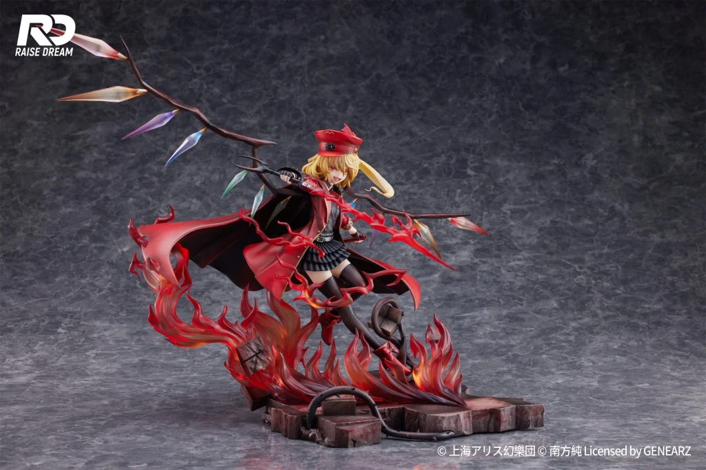 Touhou Project - Scale Figure - Flandre Scarlet (Military Uniform Ver.)