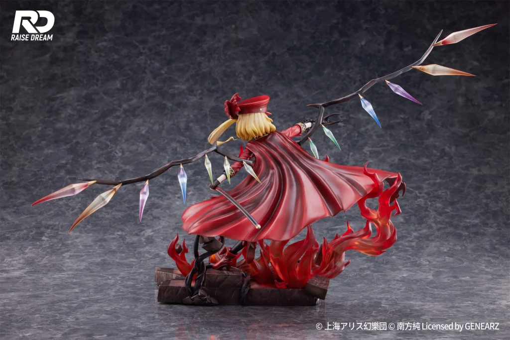 Touhou Project - Scale Figure - Flandre Scarlet (Military Uniform Ver.)