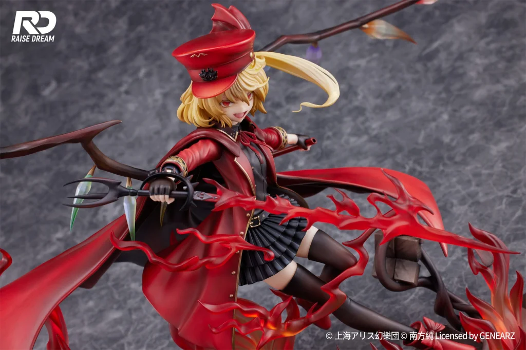 Touhou Project - Scale Figure - Flandre Scarlet (Military Uniform Ver.)
