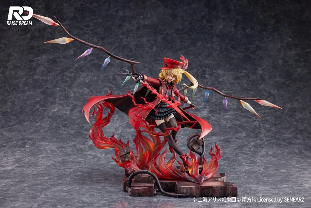 Touhou Project - Scale Figure - Flandre Scarlet (Military Uniform Ver.)
