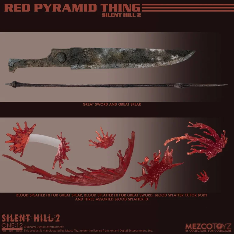 Silent Hill 2 - Scale Action Figure - Red Pyramid Thing