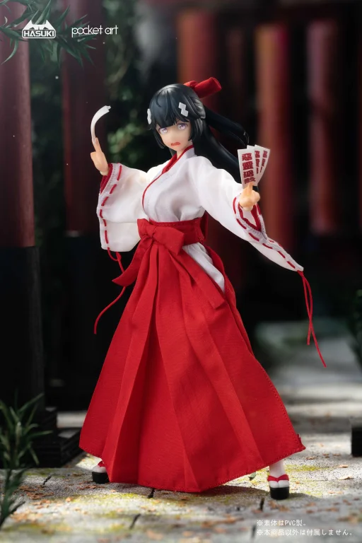 HASUKI - Pocket Art - Exorcist Miko Tsubaki