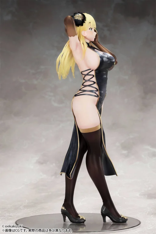 Oekakizuki - Scale Figure - China Girl (Black Ver.)