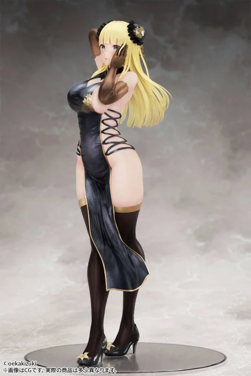 Oekakizuki - Scale Figure - China Girl (Black Ver.)