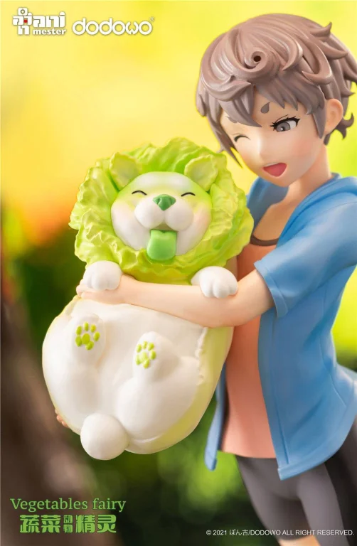 Vegetables Fairy - Scale Figure - Sai-chan, Hakusainu & Nyanniku